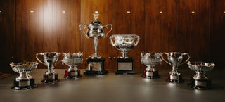 W.J. Sanders Completes Iconic Trophies for Australian Open 2025