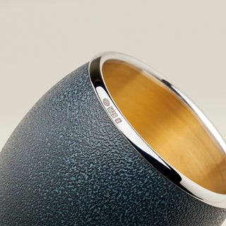 Emu Egg Salt Cellar - Left Orientation
