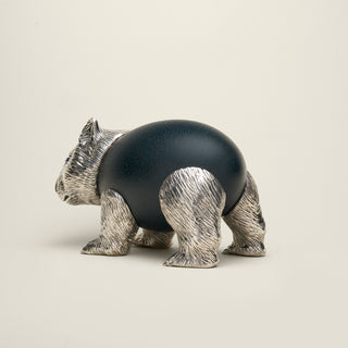 Emu Egg Wombat Sculpture
