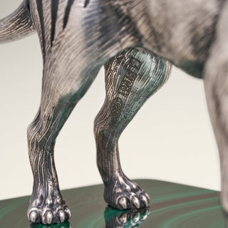 Silver Thylacine Objet d’Art