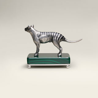 Silver Thylacine Objet d’Art