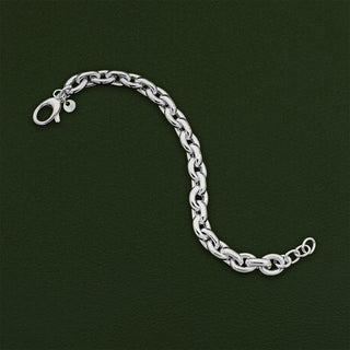 Oval Link Chain Bracelet - Medium