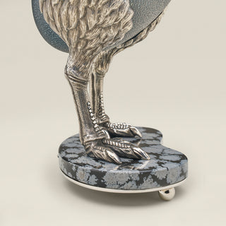 Emu Egg Salt Cellar - Left Orientation