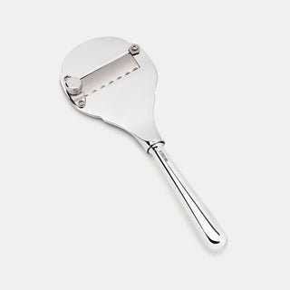 A finely crafted sterling silver shaver, made for serving truffles with ease and elegance.