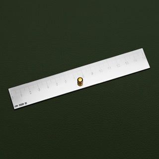 Sterling Silver 15cm Ruler