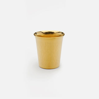 Solid Gold Handcrafted Whiskey Tumbler