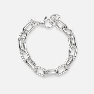 Chunky Paper Clip Link Bracelet by W.J.Sander