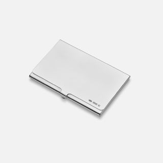 Sterling Silver business card holder with a polished finish. 9.5cm x 6cm. 