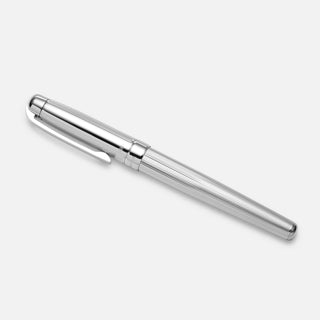 Sterling Silver Fountain Pen with 18Ct Knibb