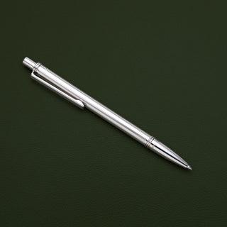 Sterling Silver Petite Ball Point Pen - Push Action