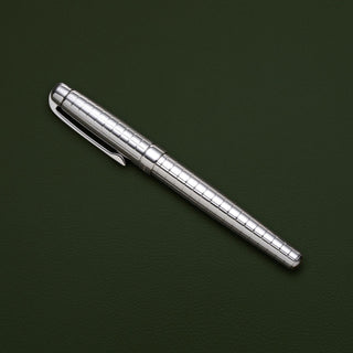 Sterling Silver Roller Ball Pen - Square Design