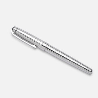 Sterling Silver Roller Ball Pen - Square Design