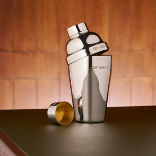 500ml 'The Bachelor' polished sterling silver cocktail shaker